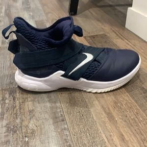 LeBron James basketball shoes very nice worn once toe a little creased